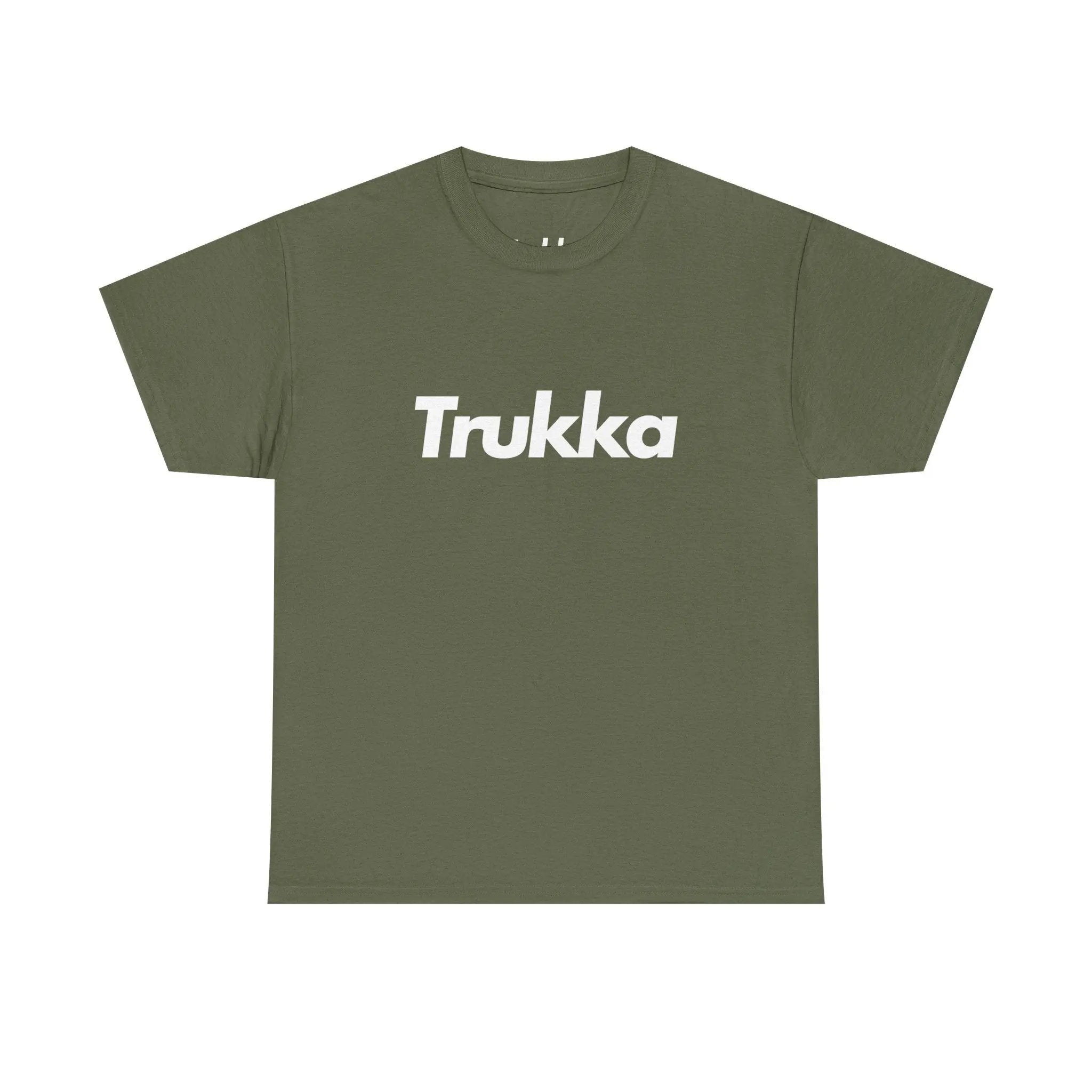 Trukka Unisex Heavy Cotton Tee - Mjuk, luftig och casual Trukka
