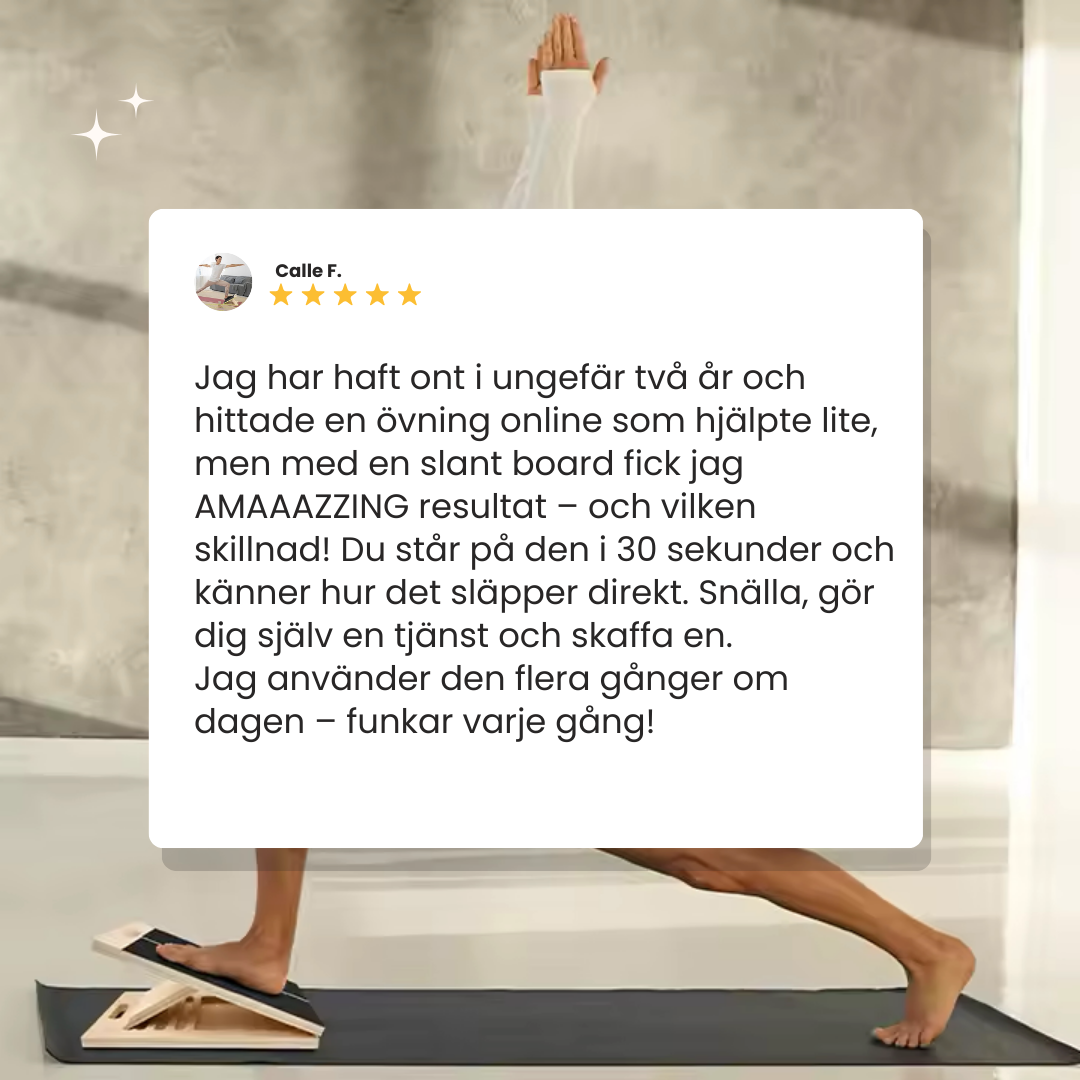 Slant Board Original - Förbättra rörlighet, styrka & balans