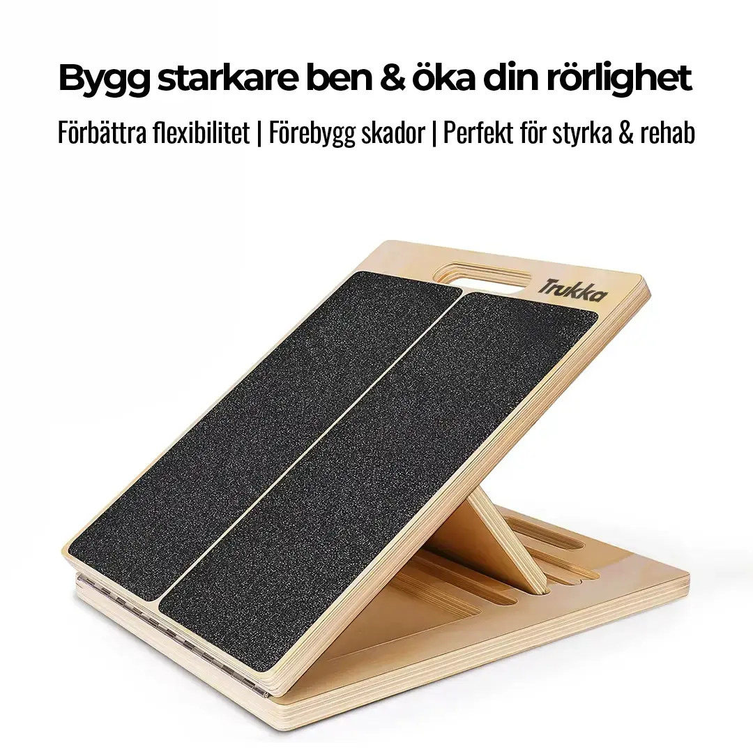 Slant Board Original - Förbättra rörlighet, styrka & balans Trukka