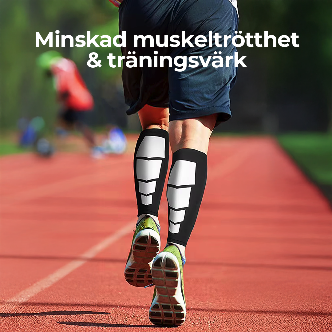 Kompressionsstöd vader - Öka cirkulation, minska trötthet och förbättra återhämtning