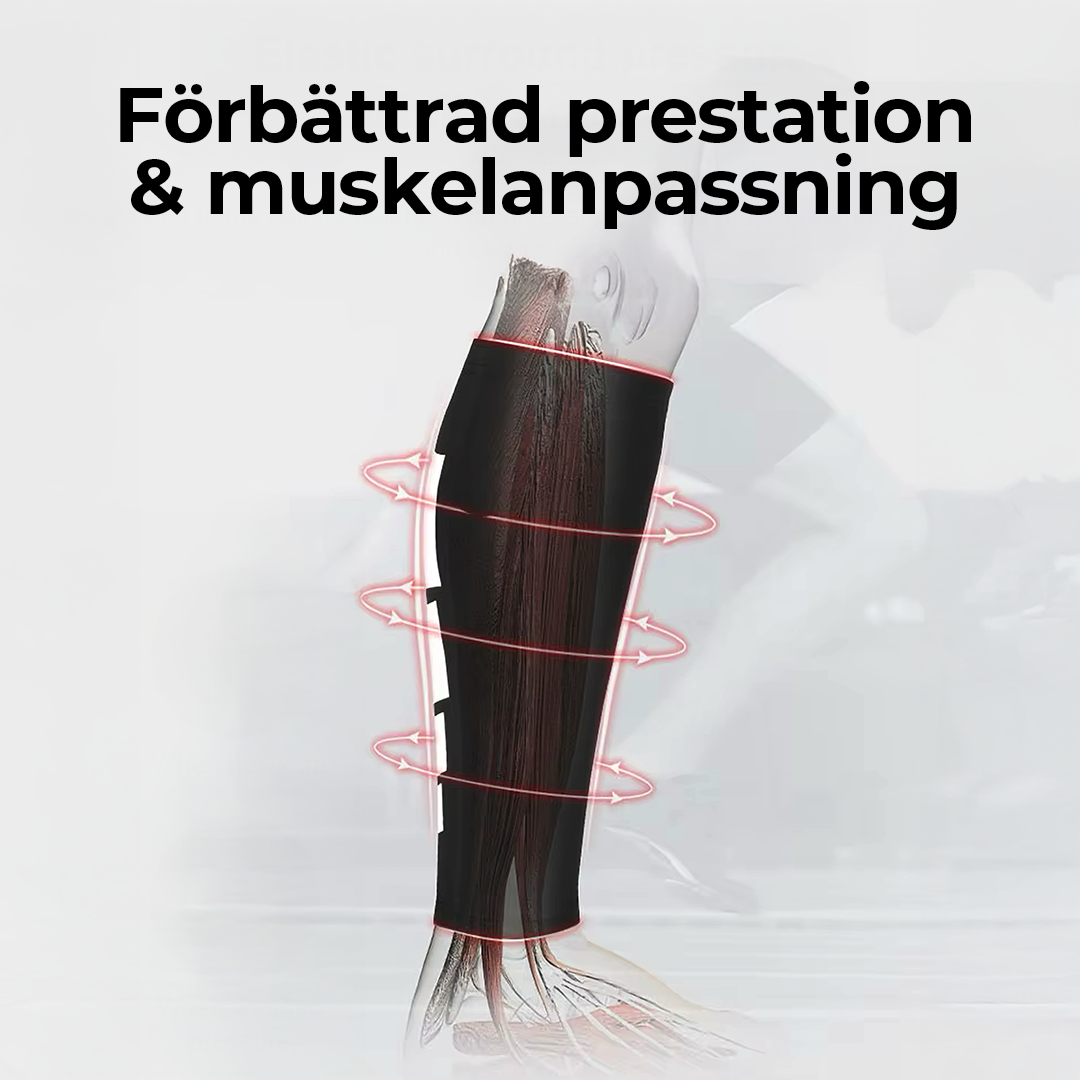 Kompressionsstöd vader - Öka cirkulation, minska trötthet och förbättra återhämtning
